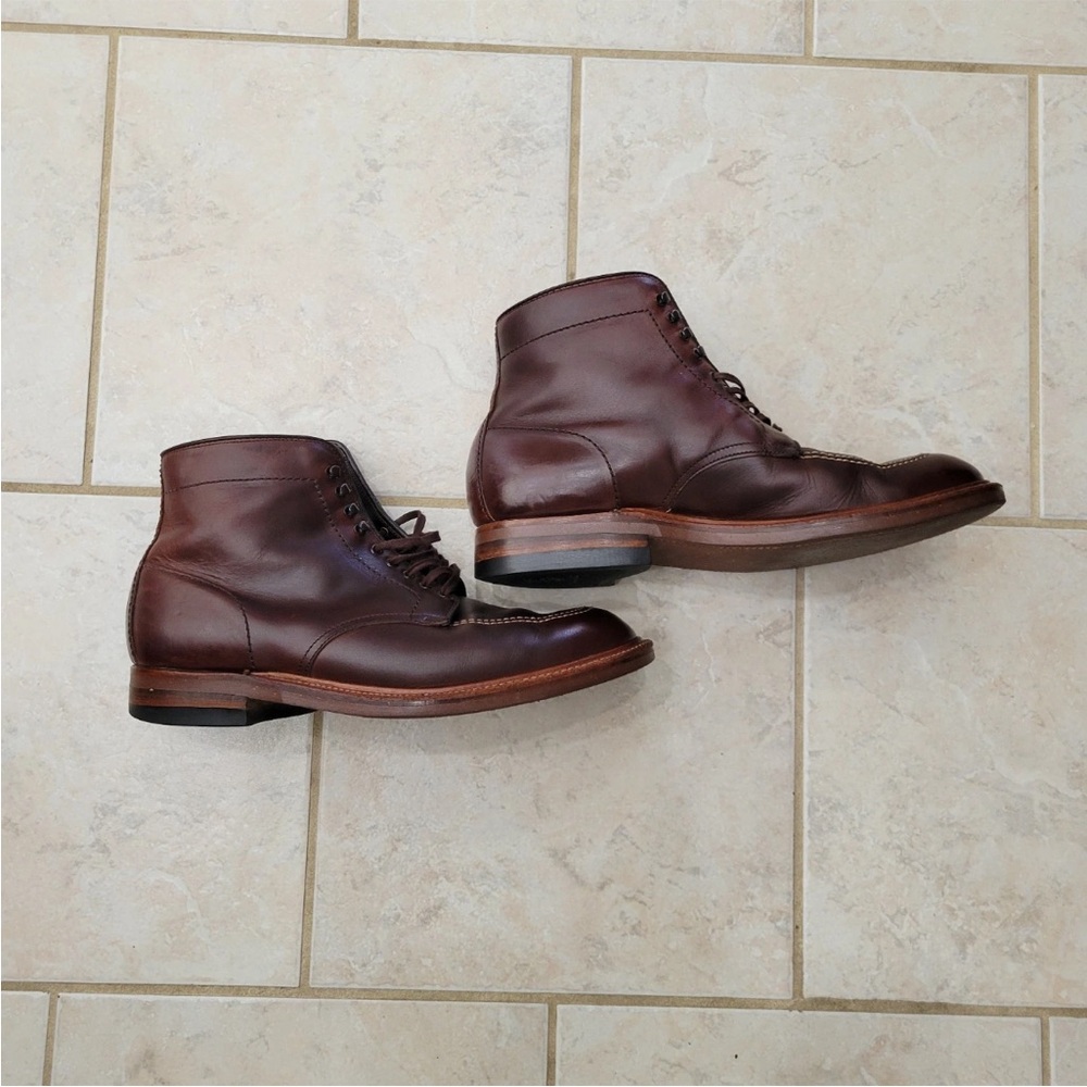 Alden Indy Dark Brown Leather Boots x J. Crew